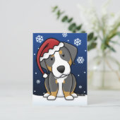 Kawaii größere Schweizer Feiertagspostkarte (Stehend Vorderseite)