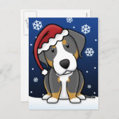 Kawaii größere Schweizer Feiertagspostkarte (Vorne/Hinten)