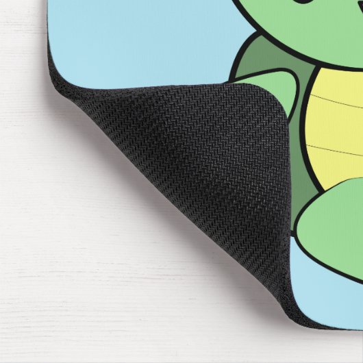 Kawaii-Grünschildkröte Mousepad (Ecke)