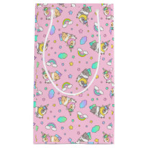 Kawaii Guinea Pig Unicorn Muster in Rosa