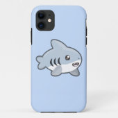 Kawaii Haifisch Case-Mate iPhone Hülle (Rückseite)