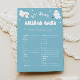 Kawaii Halloween Baby Baby Shooting Game Card Einladung