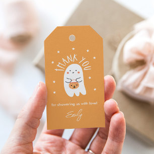 Kawaii Halloween Baby Shower Favor Tag Geschenkanhänger