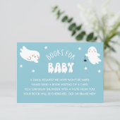 Kawaii Halloween Bücher für Babyanfragen Begleitkarte (Stehend Vorderseite)