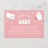 Kawaii Halloween Bücher für Babyanfragen Begleitkarte (Vorderseite)