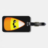 Kawaii Halloween Candy Corn Gepäckanhänger (Rückseite horizontal)