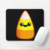 Kawaii Halloween Candy Corn Mousepad (Mit Mouse)