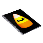 Kawaii Halloween Candy Corn Notizblock (Rechte Seite)
