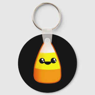 Kawaii Halloween Candy Corn Schlüsselanhänger