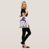 Kawaii Halloween Cat - Magische und Adorable Spook Tasche (Am Model)
