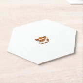 Kawaii Halloween Dog � Pumpkin Ghost Puppy Sticker Untersetzer (angewinkelt)