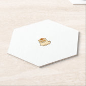 Kawaii Halloween Dog � Pumpkin Ghost Puppy Sticker Untersetzer (angewinkelt)