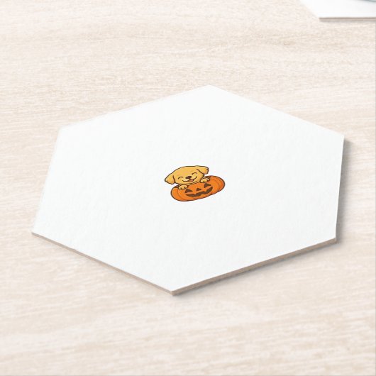 Kawaii Halloween Dog � Pumpkin Puppy Sticker Boxy Untersetzer (angewinkelt)