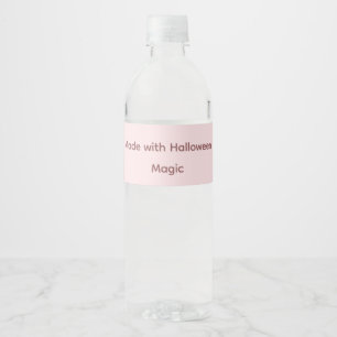 Kawaii-Halloween-Etiketten für Essen und Trinken Wasserflaschenetikett
