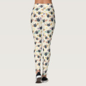 Kawaii Halloween Fleetmuster mit Leggings (Rückseite)