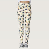 Kawaii Halloween Fleetmuster mit Leggings (Vorderseite)