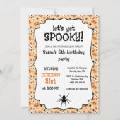 Kawaii Halloween Geburtstagsparty Einladung (Vorderseite)