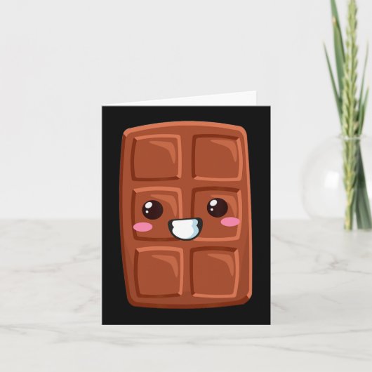 Kawaii Halloween Group Kostüm Party S'mores Choco Karte (Vorderseite)