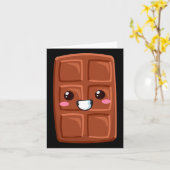Kawaii Halloween Group Kostüm Party S'mores Choco Karte (Gelbe Blume)
