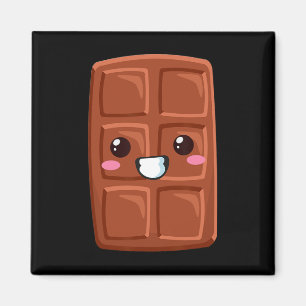 Kawaii Halloween Group Kostüm Party S'mores Choco Magnet