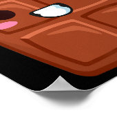 Kawaii Halloween Group Kostüm Party S'mores Choco Poster (Ecke)