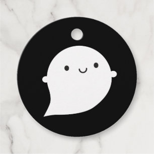 Kawaii Halloween Little Ghost Geschenkanhänger