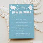 Kawaii Halloween Oben oder unter dem Baby Showspie Einladung