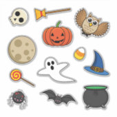Kawaii Halloween Pack Aufkleber (Vorderseite)