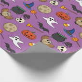 Kawaii Halloween Pack Geschenkpapier (Ecke)