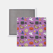 Kawaii Halloween Pack Magnet (Vorderseite/Rückseite)