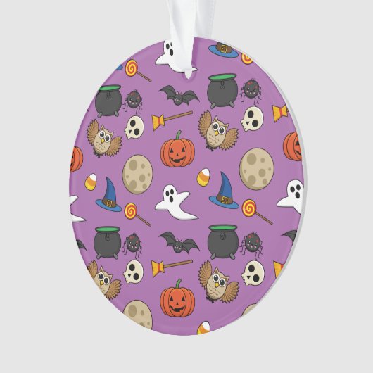Kawaii Halloween Pack Ornament (Vorderseite)