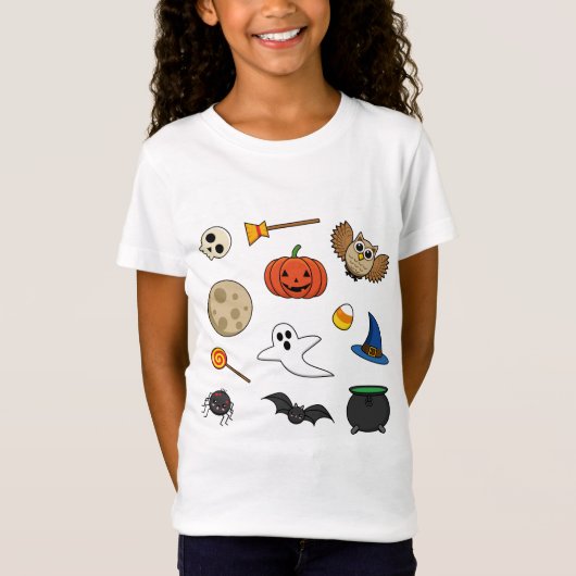 Kawaii Halloween Pack T-Shirt (Vorderseite)