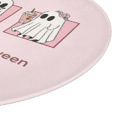 Kawaii Halloween Pink Cutting Board Schneidebrett (Ecke)