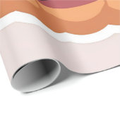 Kawaii Halloween Pumpkin Geschenkpapier (Rolleneckpunkt)