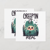 Kawaii Halloween Spider Pun (Vorne/Hinten)