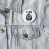 Kawaii Halloween Spider Pun Button (Beispiel)