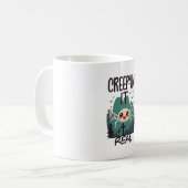 Kawaii Halloween Spider Pun Kaffeetasse (Vorderseite Links)