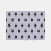 Kawaii Halloween Spiders Fleecedecke (Vorderseite (Horizontal))