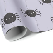 Kawaii Halloween Spiders Geschenkpapier (Rolleneckpunkt)