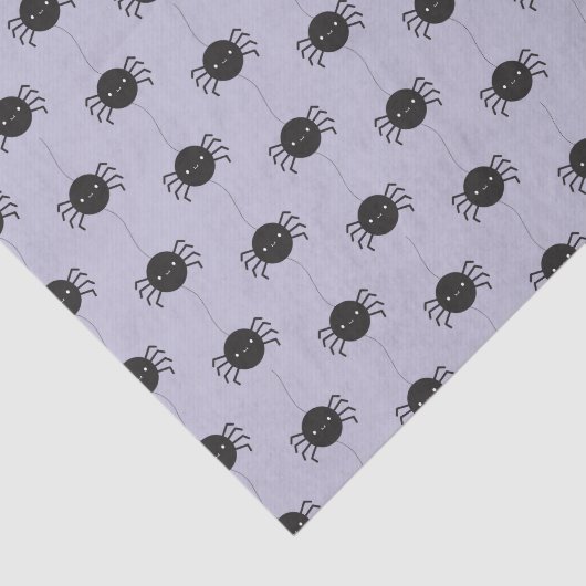 Kawaii Halloween Spiders Seidenpapier (Ausschnitt)
