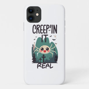 Kawaii-Halloween-Spinnen-Wortspiel Case-Mate iPhone Hülle