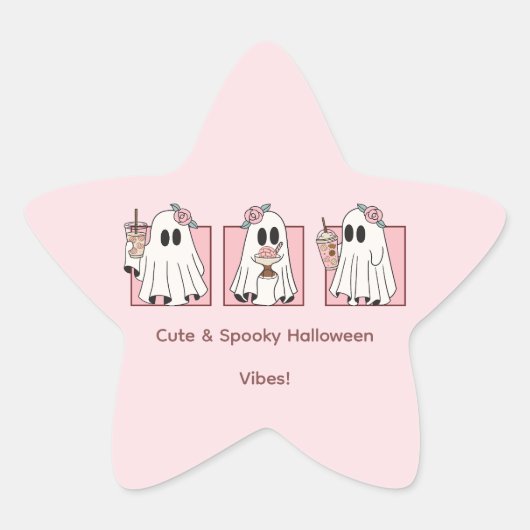 Kawaii Halloween Sticker Set - Niedlich & Spooky F (Vorderseite)