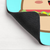 Kawaii Hamburger Mousepad (Ecke)