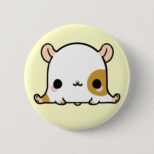 Kawaii Hampster (Sie ändern den Hintergrund!) Button