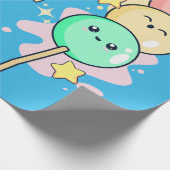 Kawaii Hanami Dango Geschenkpapier (Ecke)