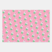 Kawaii Hanami Dango Geschenkpapier Set (Vorderseite)