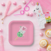 Kawaii Hanami Dango Pappteller (Party)
