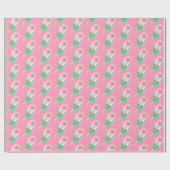 Kawaii Hanami Dango Pattern Geschenkpapier (Flach)