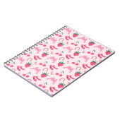 Kawaii Hand-drawn Girly Things Seamless Pattern Notizblock (Linke Seite)