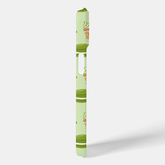 Kawaii Hand-Drawn Matcha Sweets Seamless Pattern Case-Mate iPhone Hülle (Rückseite / Rechts)